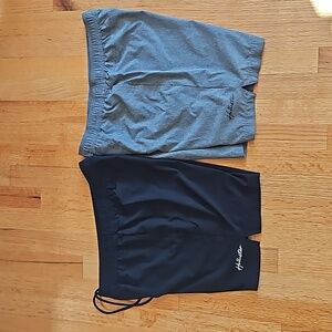 2 pair Hollister hybrid active shorts